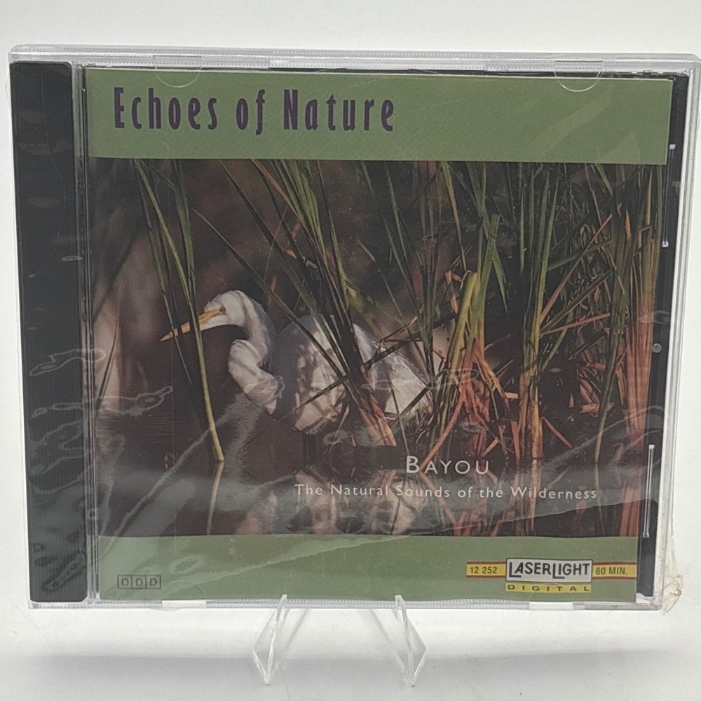LaserLight Echoes of Nature Bayou CD 1993 Ambient Relaxation Digital Recording